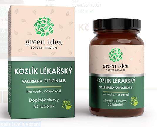 TOPVET Kozlík lekársky bylinný extrakt 60 ks