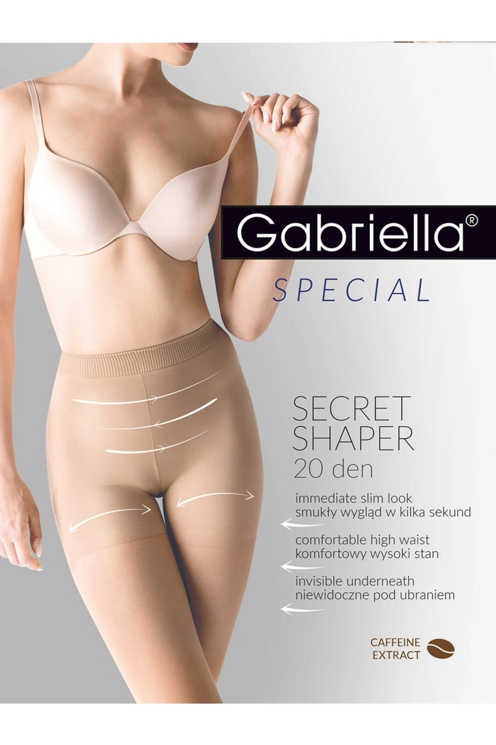 Dámske pančucháče Gabriella rajs 717 secret shaper 20 den neutro 4