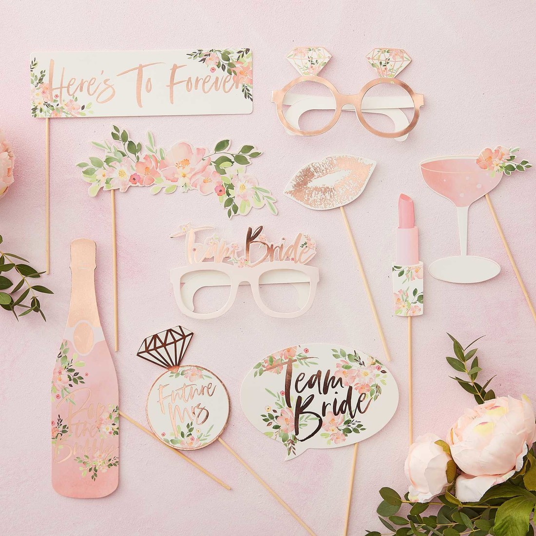 Ginger Ray Rekvizity na fotenie - Floral hen party
