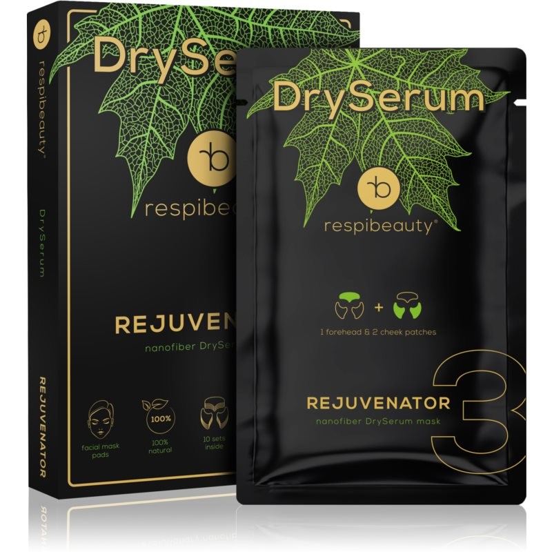 RespiBeauty Rejuvenator sada pleťových masiek s omladzujúcim účinkom 10 ks