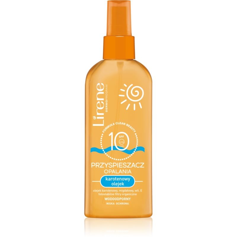 Lirene Magic ochranný olej urýchľujúci opálenie SPF 10 150 ml