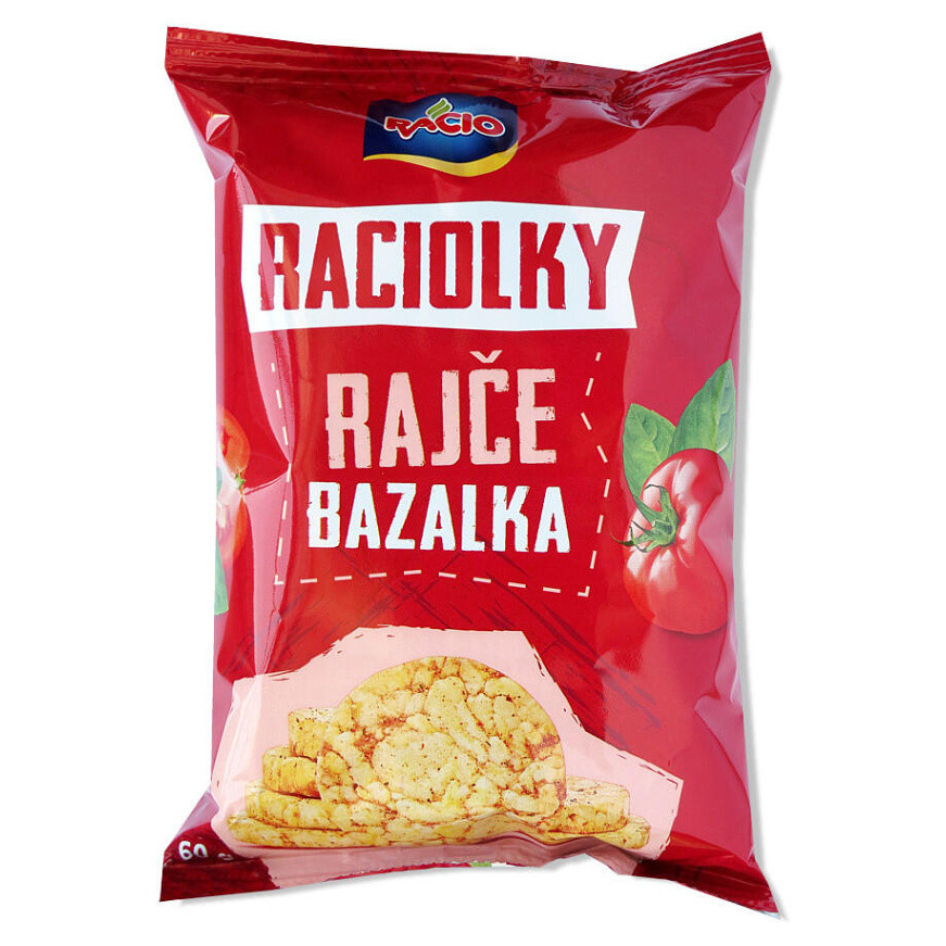 RACIOLKY Paradajka & bazalka 60 g