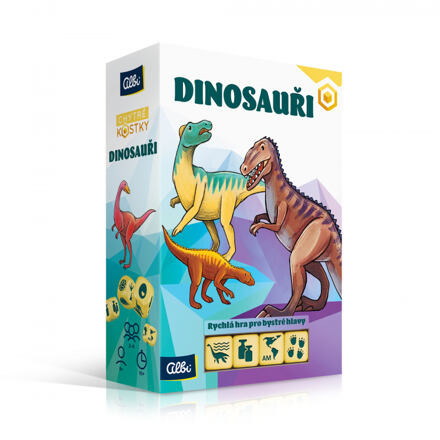 Albi Chytré kocky - Dinosaury CZ