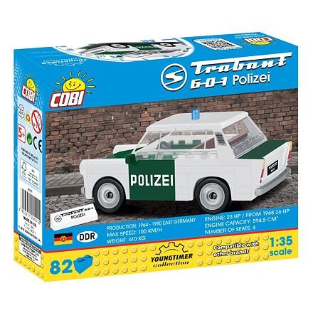 Cobi 24541 Trabant 601 Polizei