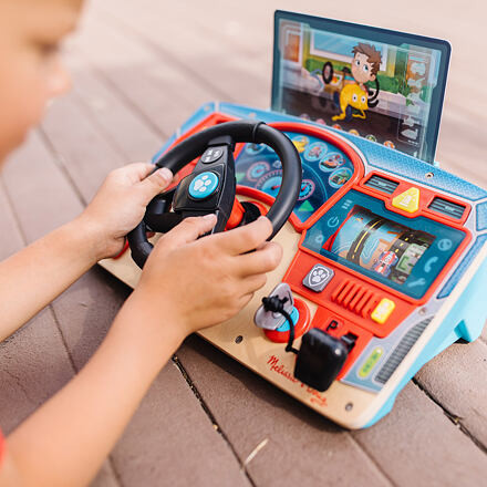 Melissa & Doug Palubná doska s volantom Tlapková Patrola