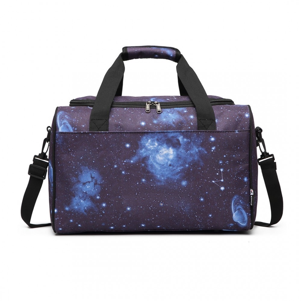 Príručná cestovná taška KONO Oxford - Galaxy - 20L