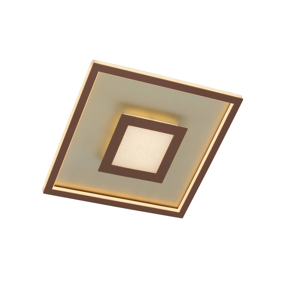 Lindby Pekela stropné LED svetlo, hranaté, 40 cm