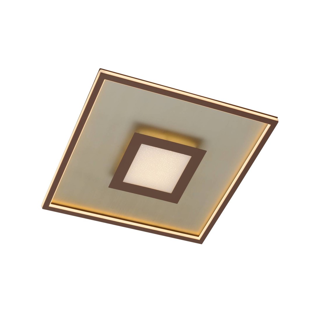 Lindby Pekela stropné LED svetlo, hranaté, 60 cm