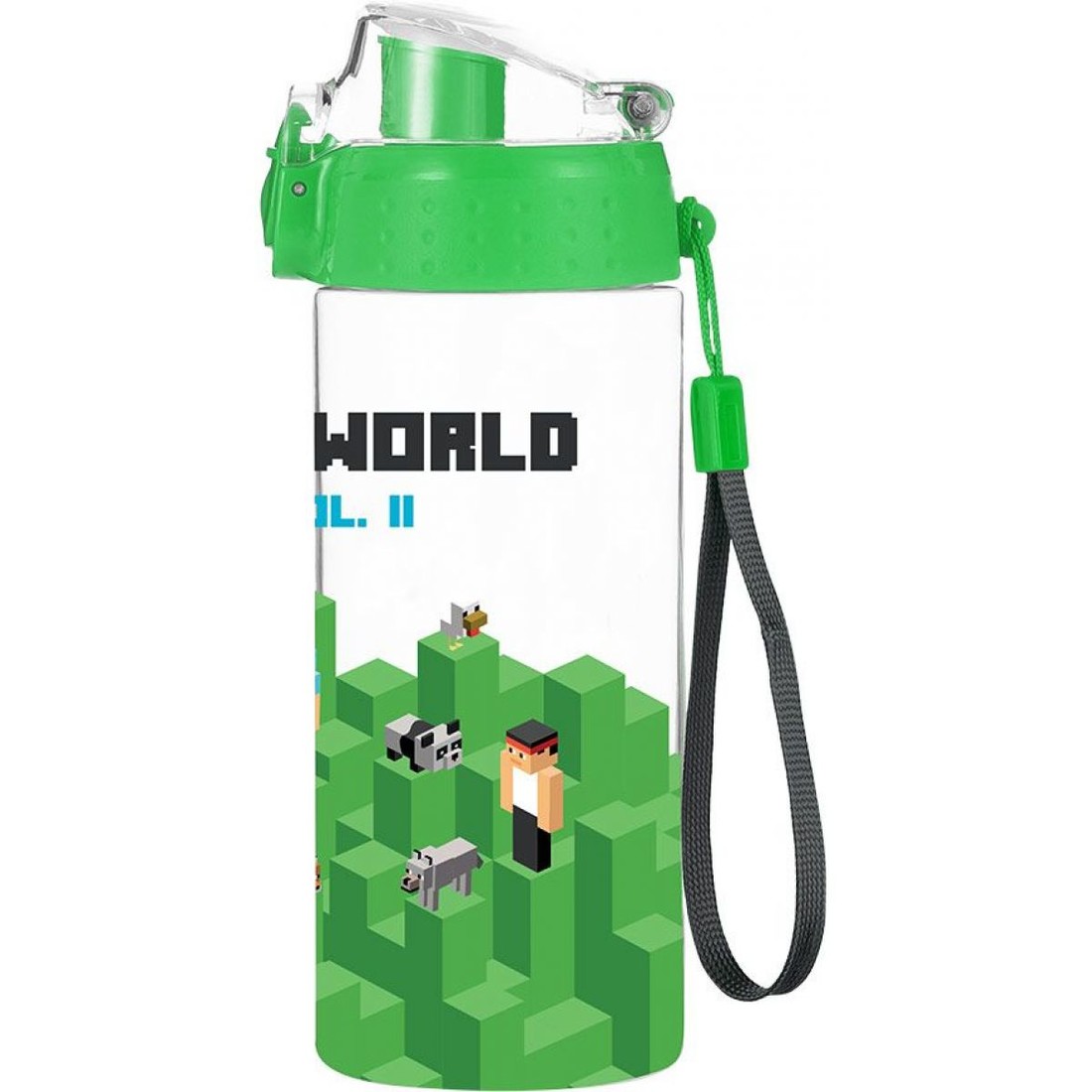 Kartón P+P Fľaša Oxy Click 500 ml Playworld Minecraft
