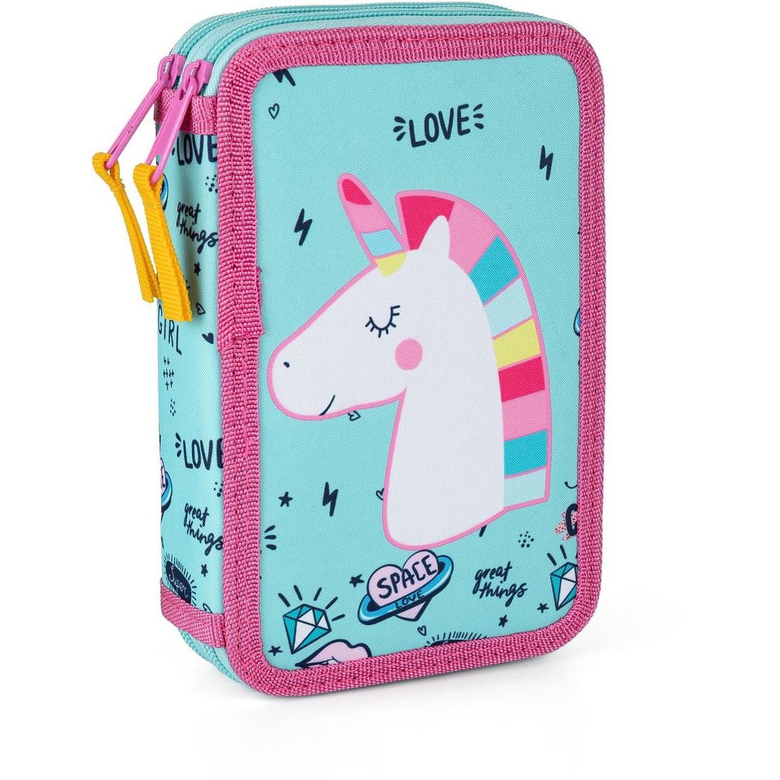 Kartón P+P Peračník dvojposchodový prázdny Unicorn iconic