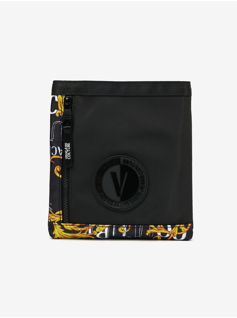 Black Men's Patterned Shoulder Bag Versace Jeans Couture - Men