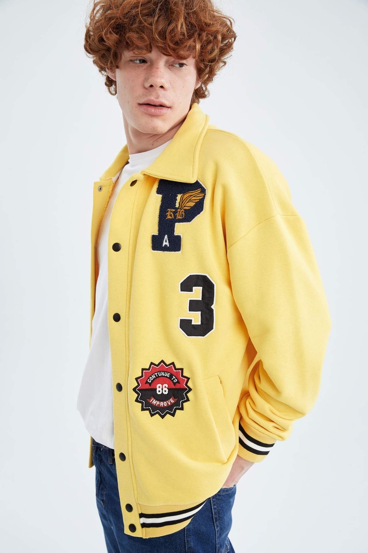 DEFACTO Regular Fit Crew Neck Cardigan
