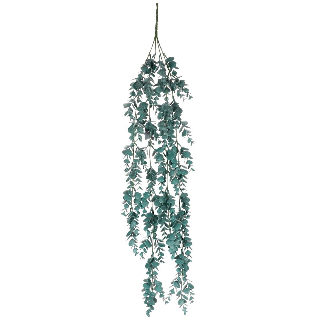 Umelý Eukalyptus previs, 15 x 70 x 16 cm, petrolejová
