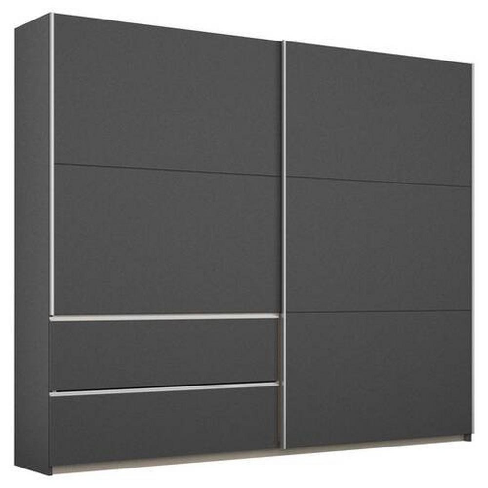 Šatníková Skriňa Sevilla Sivá 218cm