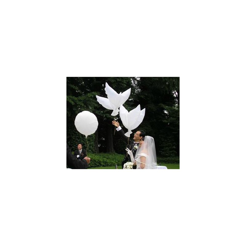 460398 DR Fóliový balón - Lietajúca holubička 101x61cm