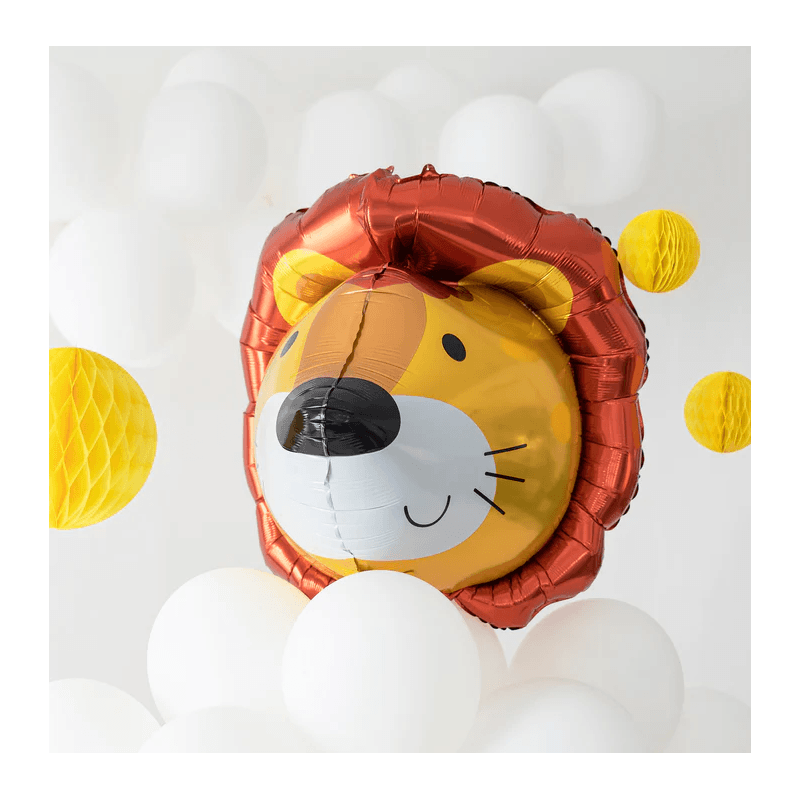128190 DR 3D fóliový balón - Lion 72x58cm