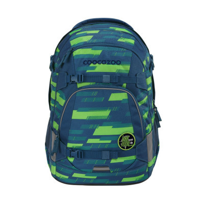 Školský batoh coocazoo MATE, Lime Stripe, certifikát AGR