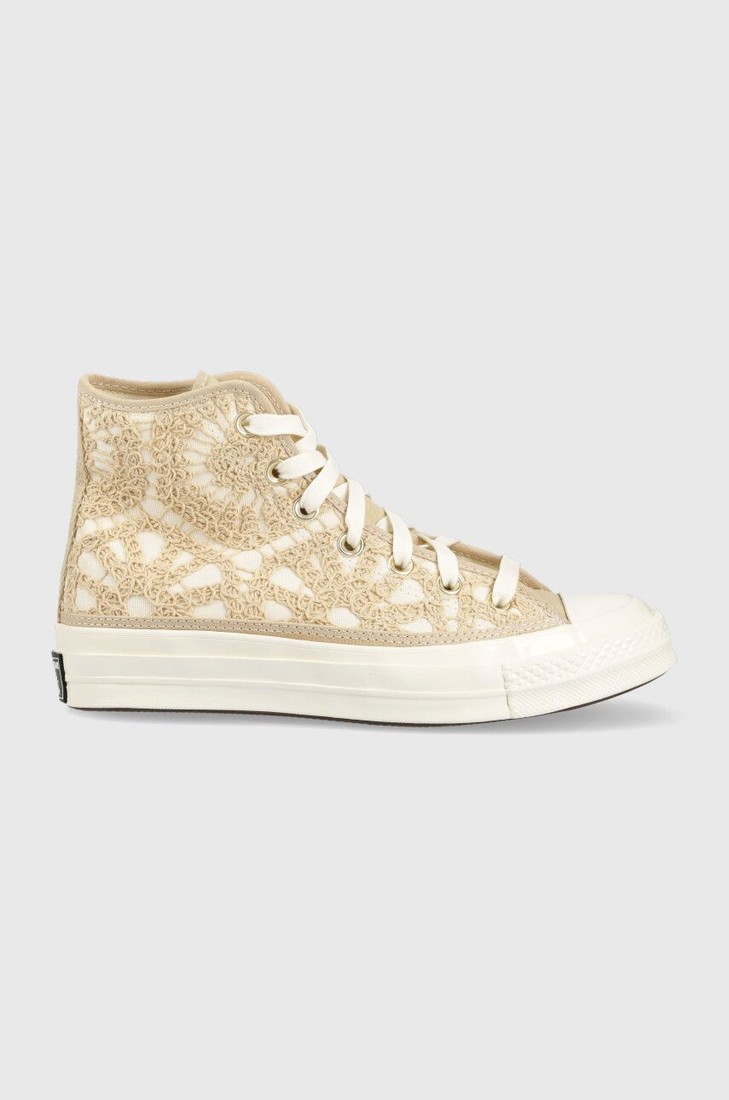 Tenisky Converse Chuck 70 dámske, béžová farba, A05005C