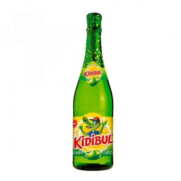 KIDIBUL Detský šumivý nápoj 100% jablko 750 ml