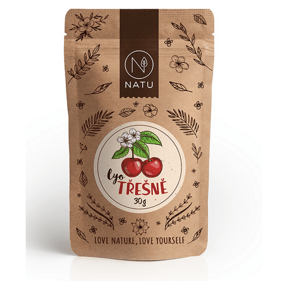 NATU Lyofilizované čerešne 30 g