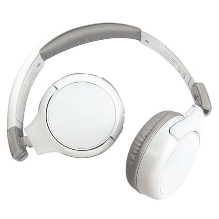 Lexibook Skladacie slúchadlá biela Bluetooth