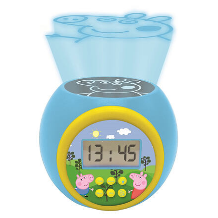 Lexibook Detský budík Prasiatko Peppa s projektorom
