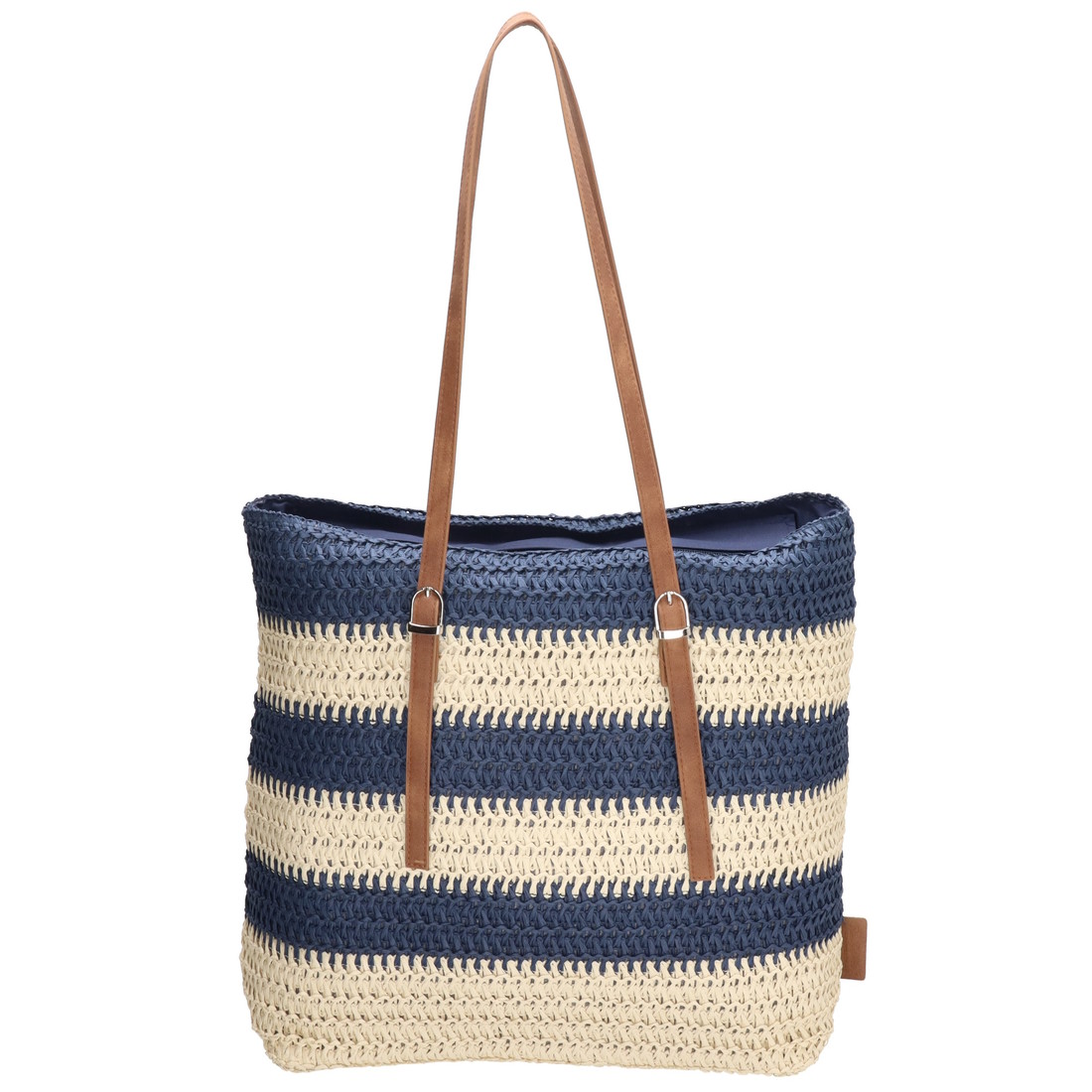 PE Florence PE-FLORENCIA Natural Life dámska shopper kabelka - pruhy navy