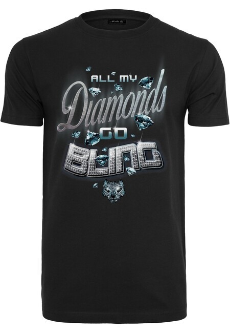 Mr. Tee Diamonds Go Bling Tee black - XS