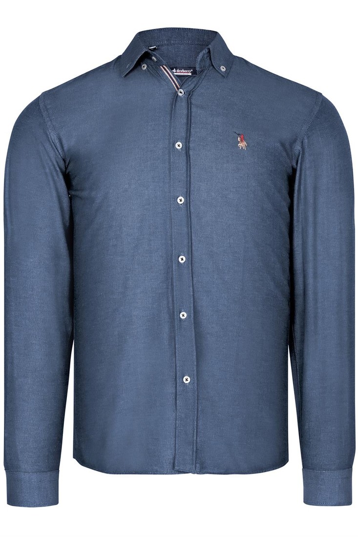 G674 DEWBERRY MENS SHIRTS-OIL