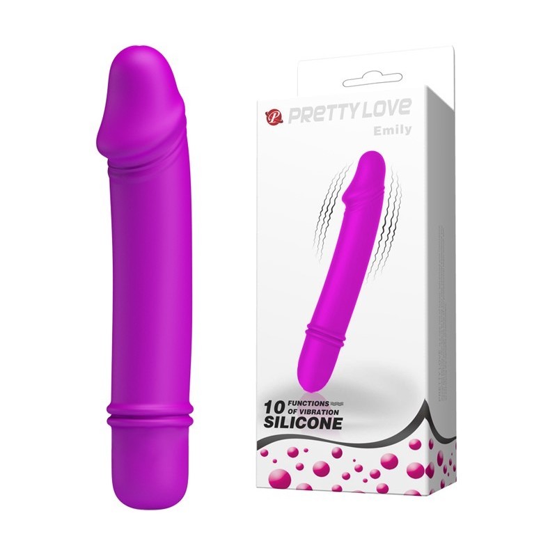 BI-014466 Mini silikónový vibrátor - Pretty Love - Emily