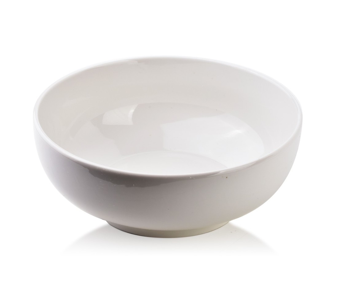 Porcelánová miska BASIC 23,8 cm bílá