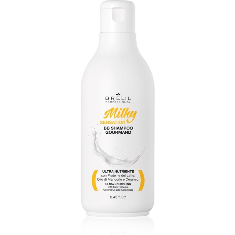 Brelil Numéro BB Milky Shampoo regeneračný šampón pre slabé a poškodené vlasy ml