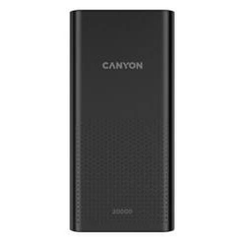 Canyon PB-2001 Powerbanka, Li-Pol, 20.000 mAh, Ćierna