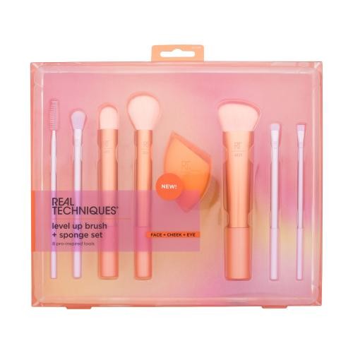 Real Techniques Brushes Level Up Brush + Sponge Set štetec darčeková sada