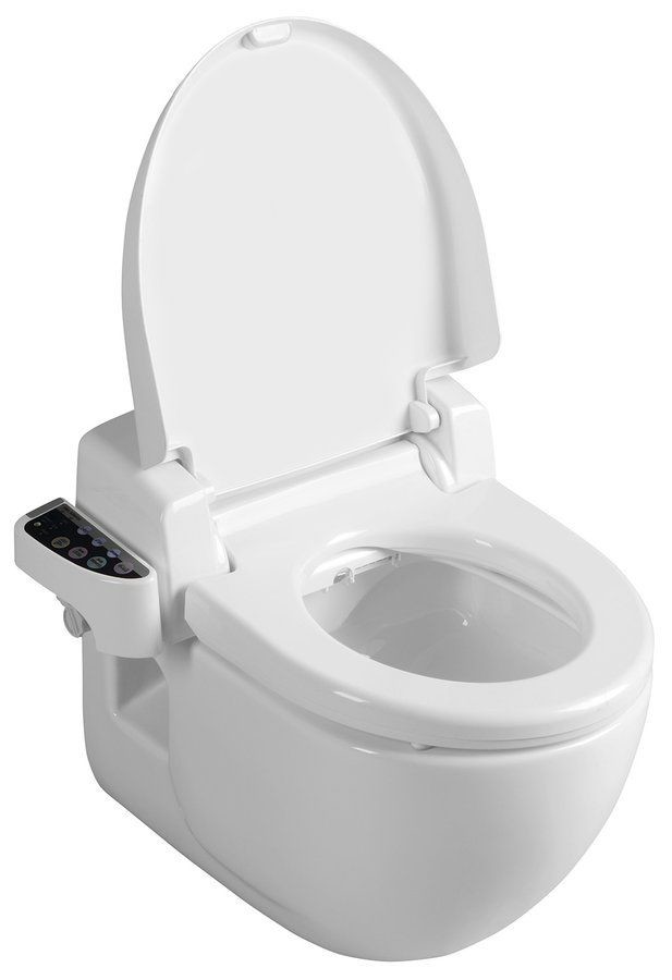 SAPHO - BRILLA závesné WC s elektronickým bidetom BLOOMING NB-R770D-1