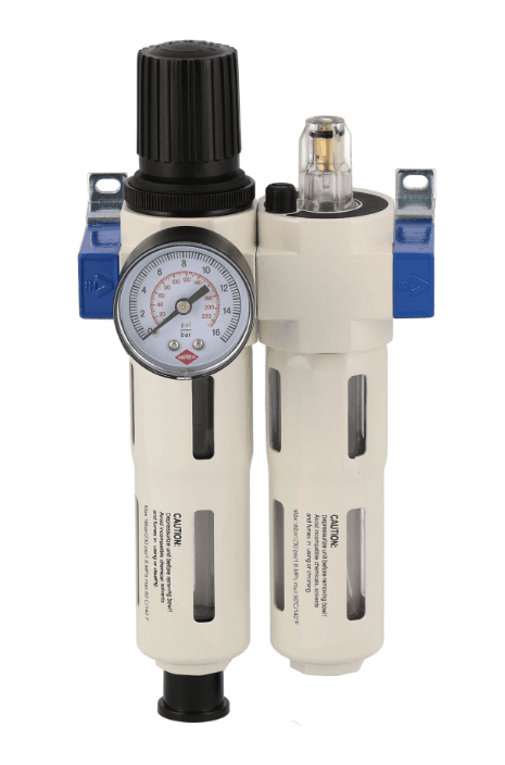 Airpress Vzduchový filter + regulator + primazavanie 3/8