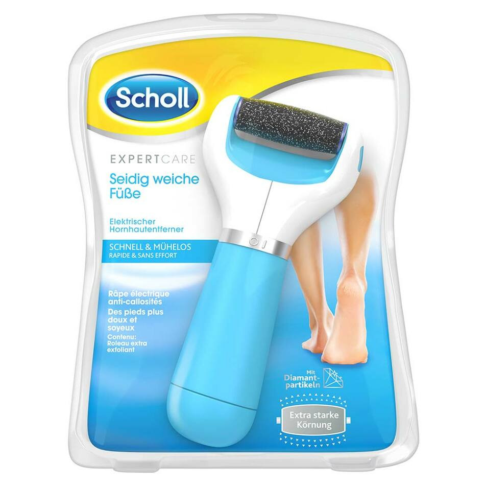 SCHOLL Velvet Smooth elektrický pilník na chodidlá DIAMOND modrý