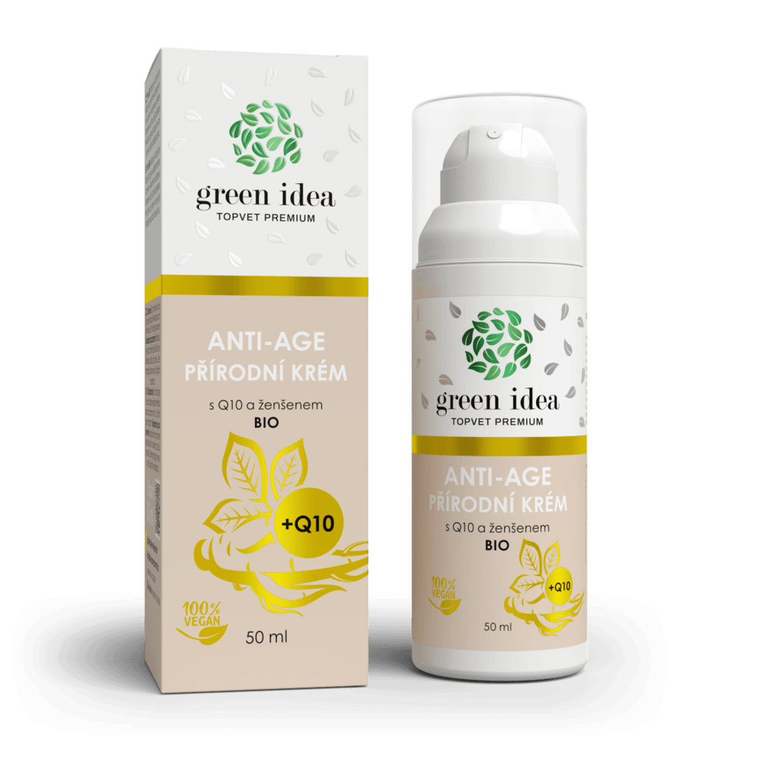 TOPVET Anti-age prírodný krém 50 ml 50 ml