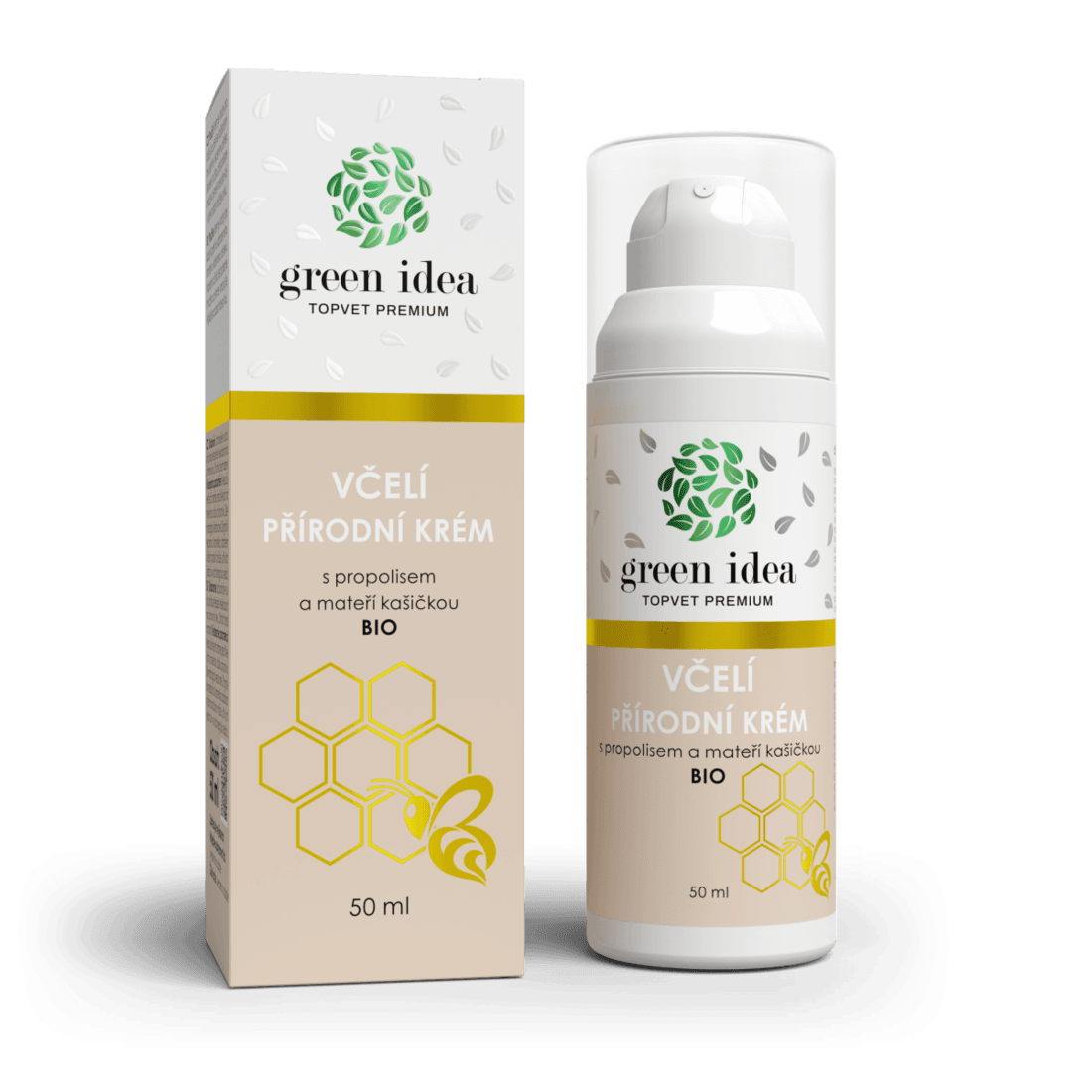 TOPVET Včelí prírodný krém 50 ml 50 ml