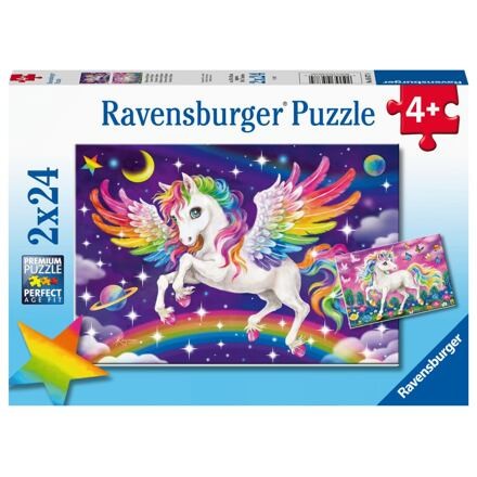 Ravensburger Jednorožec a Pegas 2x24 dielikov