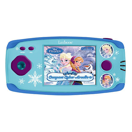 Lexibook Herná konzola Compact Cyber Arcade Disney Frozen s obrazovkou 2,5
