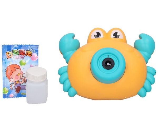 Bublifuk foťak krab so zvukovým a svetelným efektom - žltá