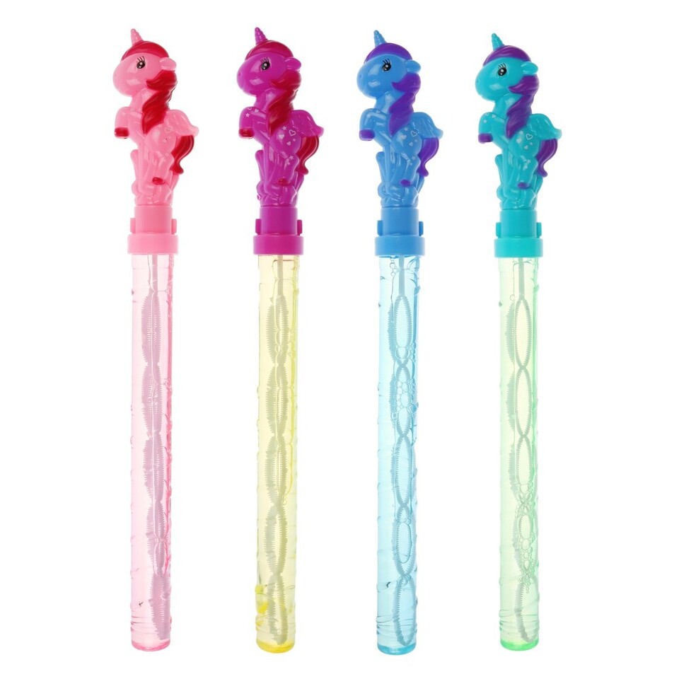 Bublifuk Jednorožec 100ml/35cm - modrá