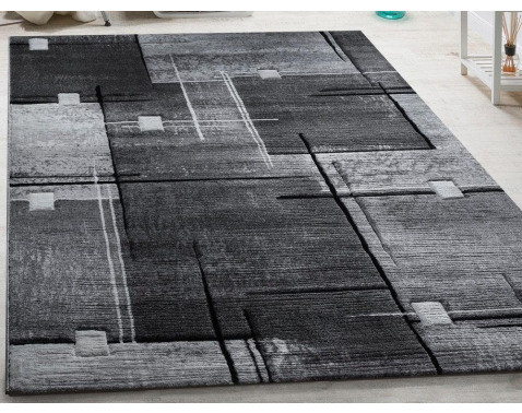 Koberec Thales 160x220 cm, šedý%