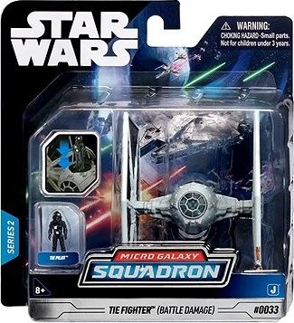 Star Wars – Small Vehicle – TIE Fighter – Battle Damaged