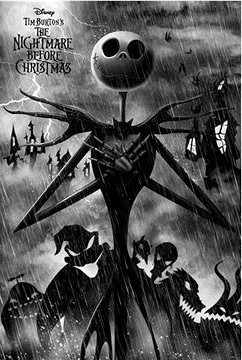 Nightmare Before Christmas – Jack Skellington – plagát