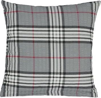 Bellatex Krepová – 40 × 40 cm – sivé káro