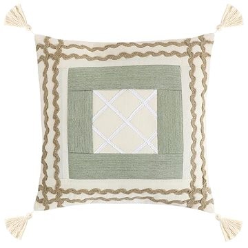 Bellatex PERU – 40 × 40 cm – zelená 52/014