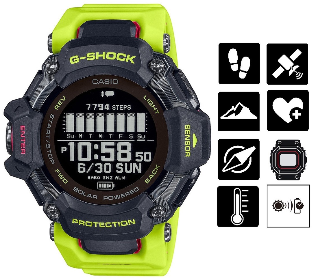 Casio G-Shock G-SQUAD GBD-H2000-1A9ER (000)