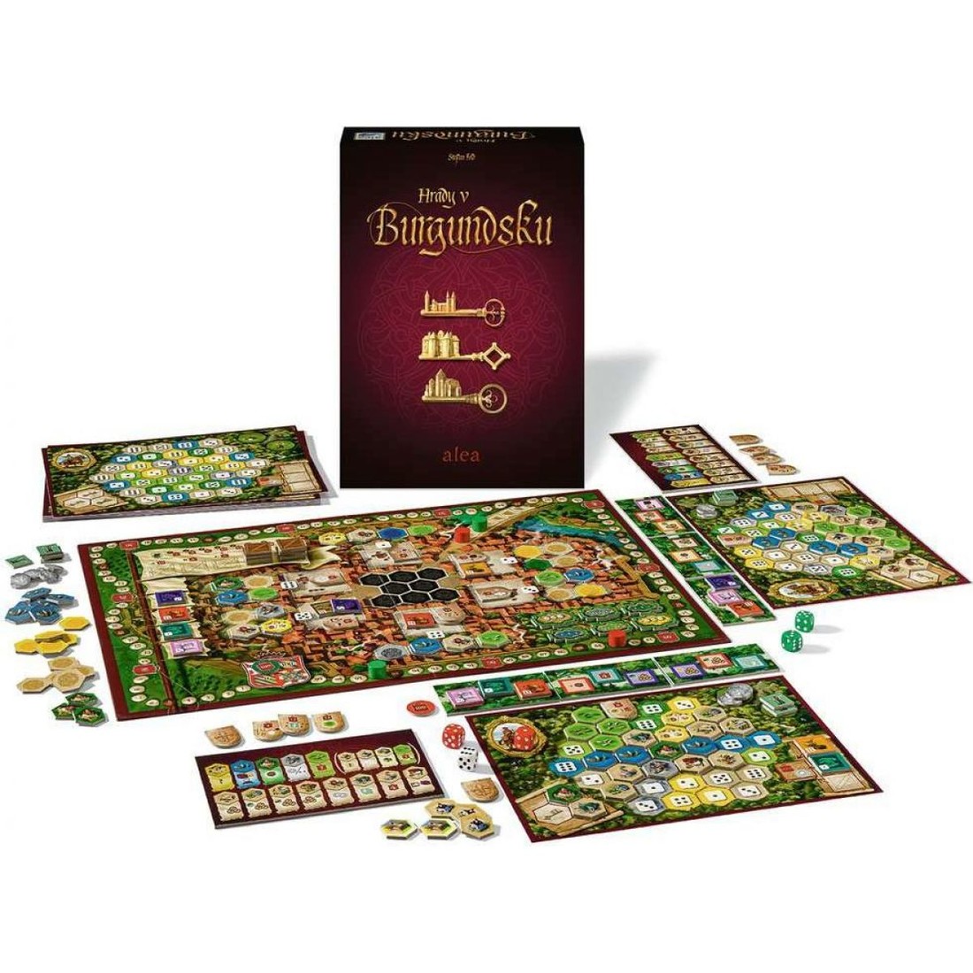 Ravensburger hry 275250 Hrady v Burgundsku